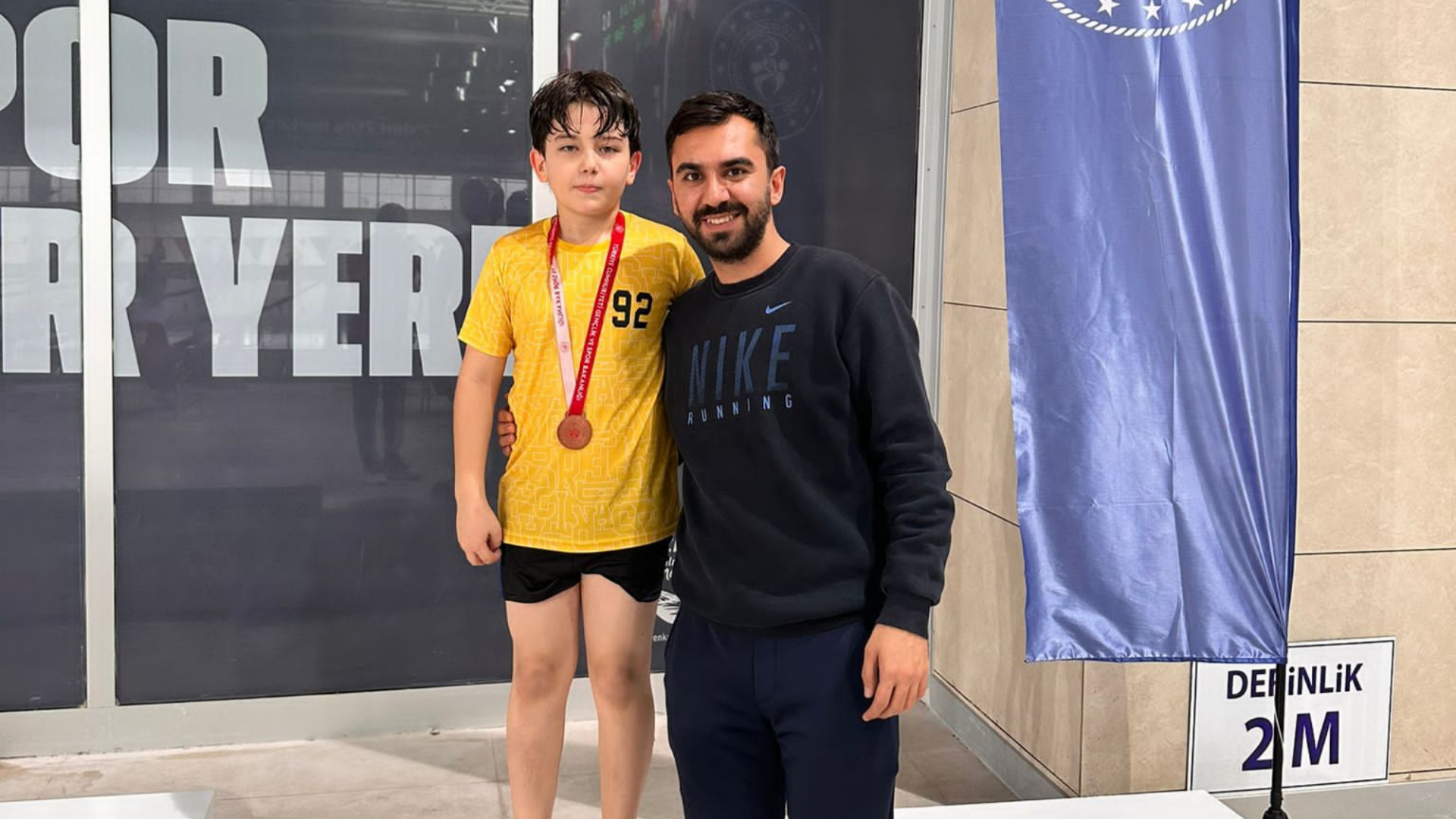 Okullar Arası Yüzme Turnuvası İl Üçüncüsü